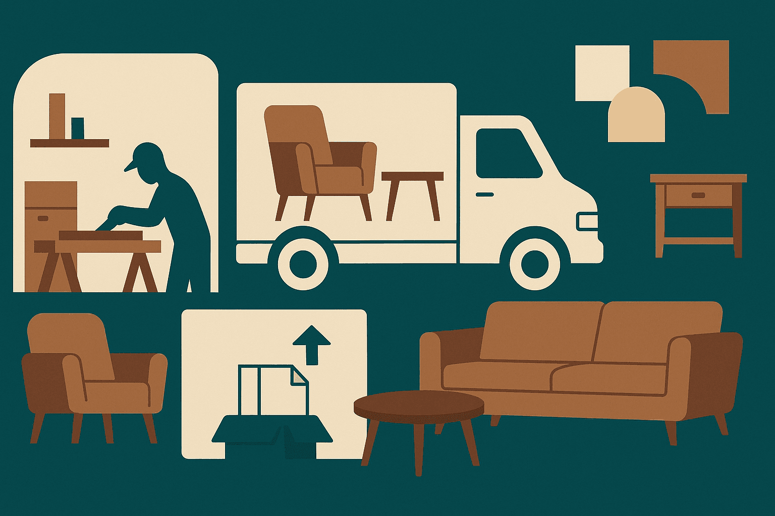 Retos de la logística en la entrega de muebles